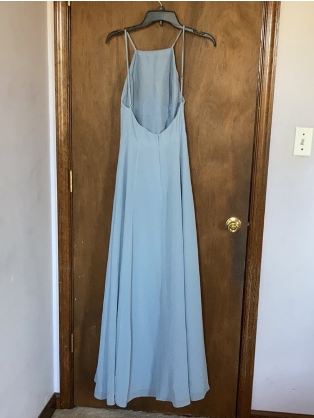 Celebrate db studio long gown w slit evening wedding event prom dress size 6 - Picture 14 of 16